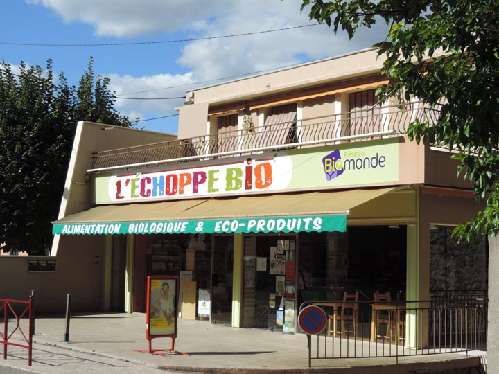 echoppe-bio-magasin Facade magasin Echoppe Bio